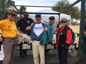 My husband Jim (left) with JWJ pals.