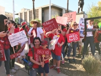Teacher protests in Arizona