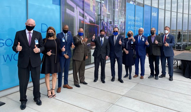 Arizona Legislators & Duecy at Intel